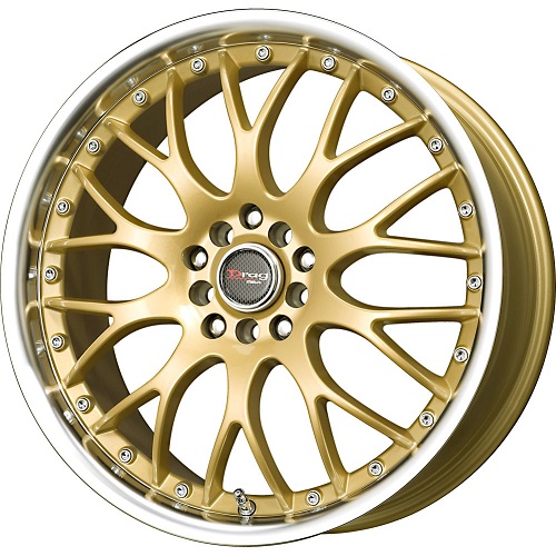 DR-19 Gold Machined Lip